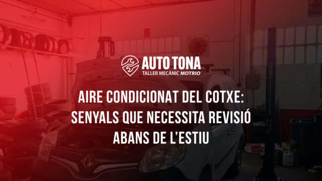 Aire condicionat del cotxe: senyals que necessita revisió abans de l’estiu Aire condicionat del cotxe: senyals que necessita revisió abans de l’estiu