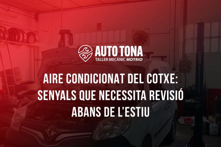 Aire condicionat del cotxe: senyals que necessita revisió abans de l’estiu