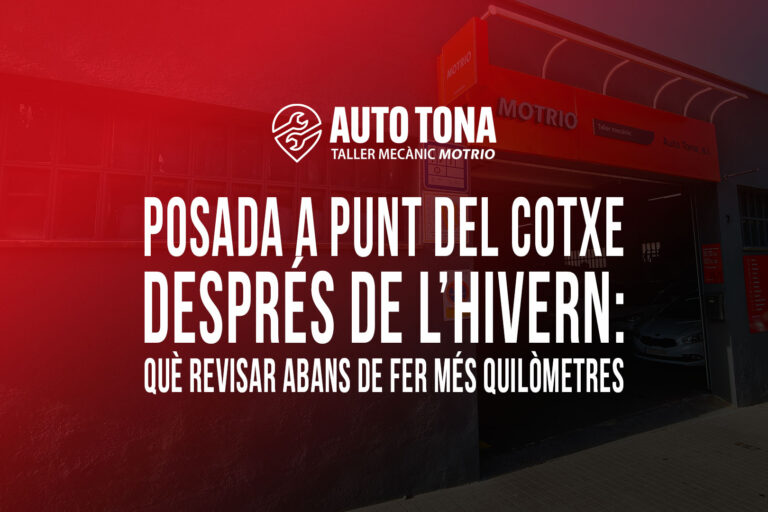 Posada a punt del cotxe després de l’hivern: què revisar abans de fer més quilòmetres