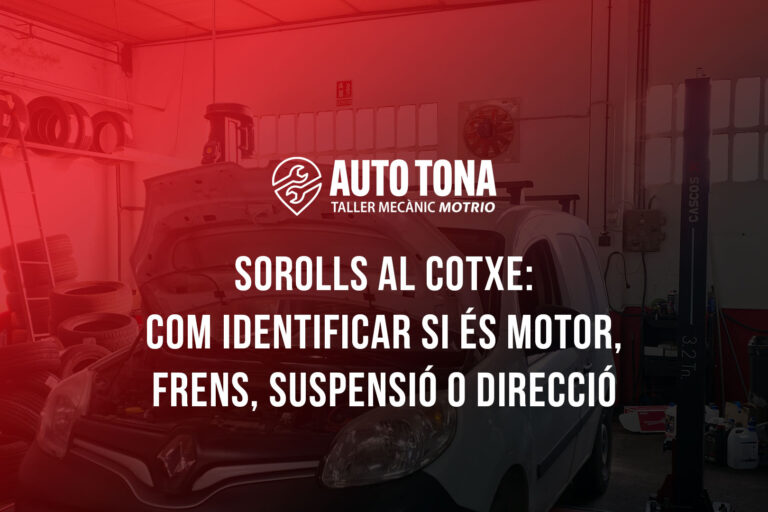 Sorolls al cotxe: com identificar si és motor, frens, suspensió o direcció