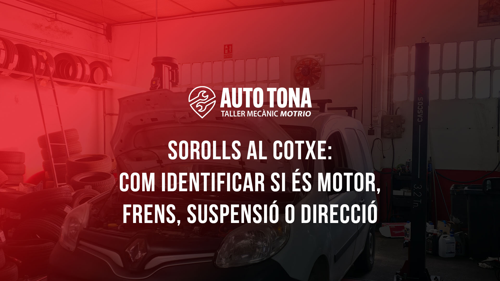 Sorolls al cotxe: com identificar si és motor, frens, suspensió o direcció Sorolls al cotxe: com identificar si és motor, frens, suspensió o direcció