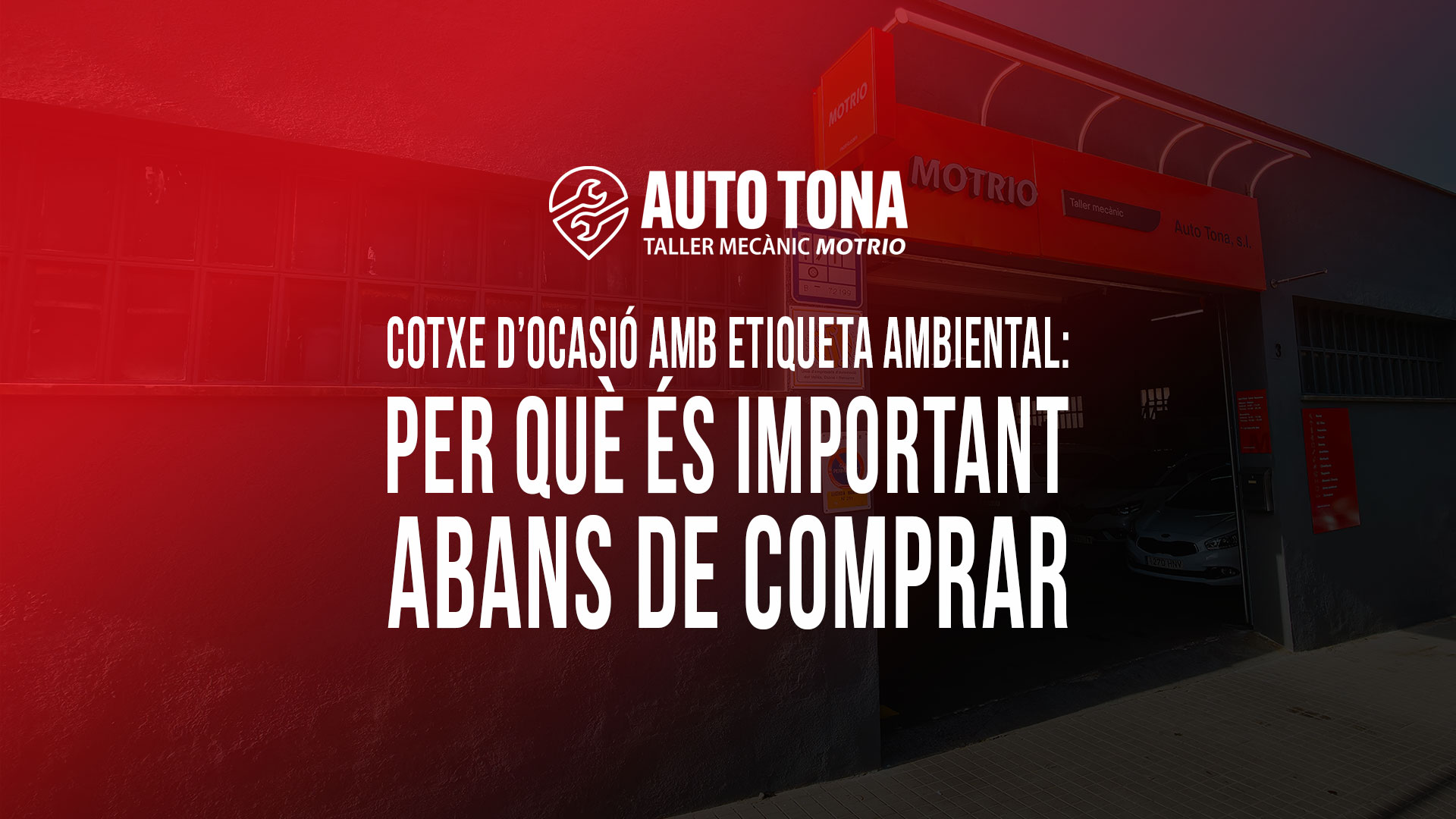 Cotxe d’ocasió amb etiqueta ambiental: per què és important abans de comprar