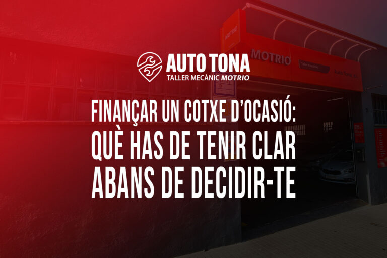 Finançar un cotxe d’ocasió: què has de tenir clar abans de decidir-te