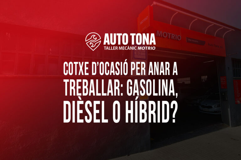 Cotxe d’ocasió per anar a treballar: gasolina, dièsel o híbrid?