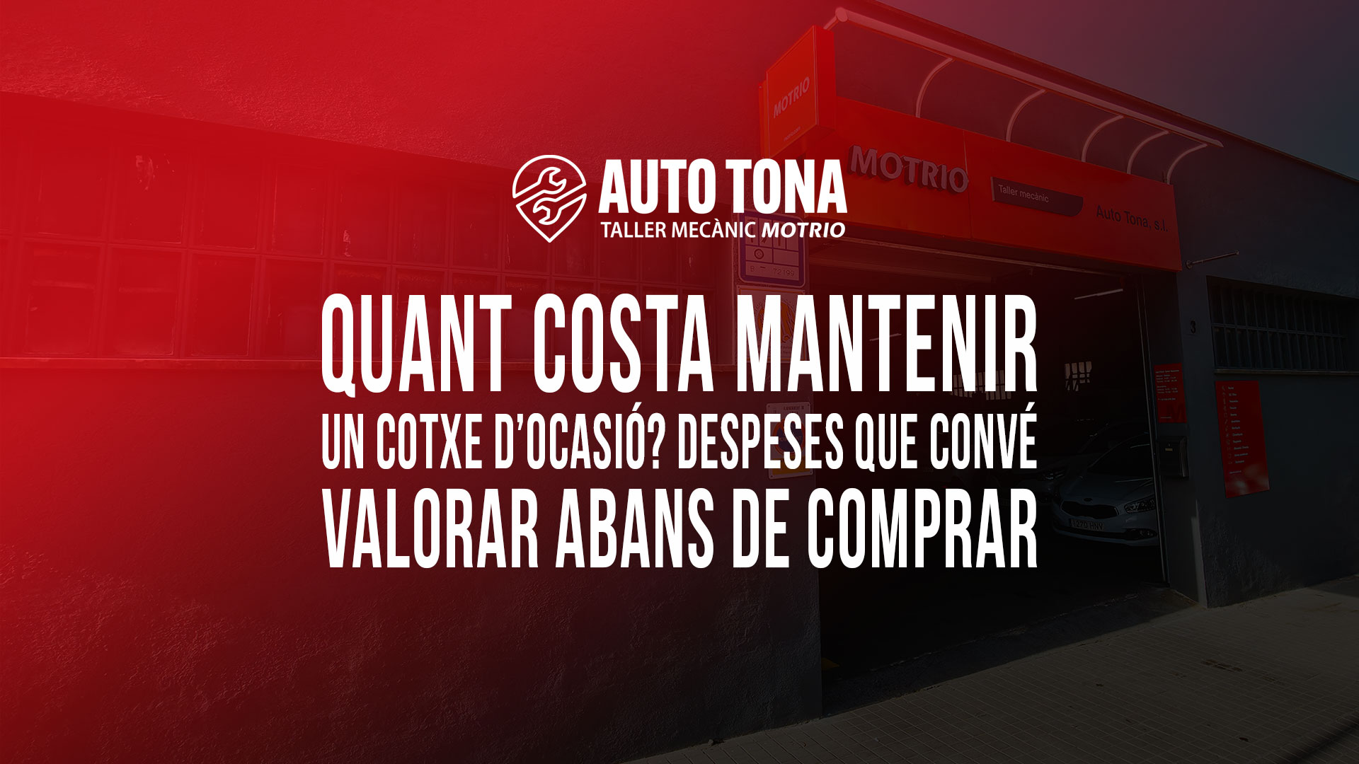 Quant costa mantenir un cotxe d’ocasió? Despeses que convé valorar abans de comprar Quant costa mantenir un cotxe d’ocasió? Despeses que convé valorar abans de comprar