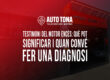 Testimoni del motor encès: què pot significar i quan convé fer una diagnosi