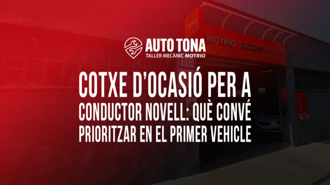 Cotxe d’ocasió per a conductor novell: què convé prioritzar en el primer vehicle