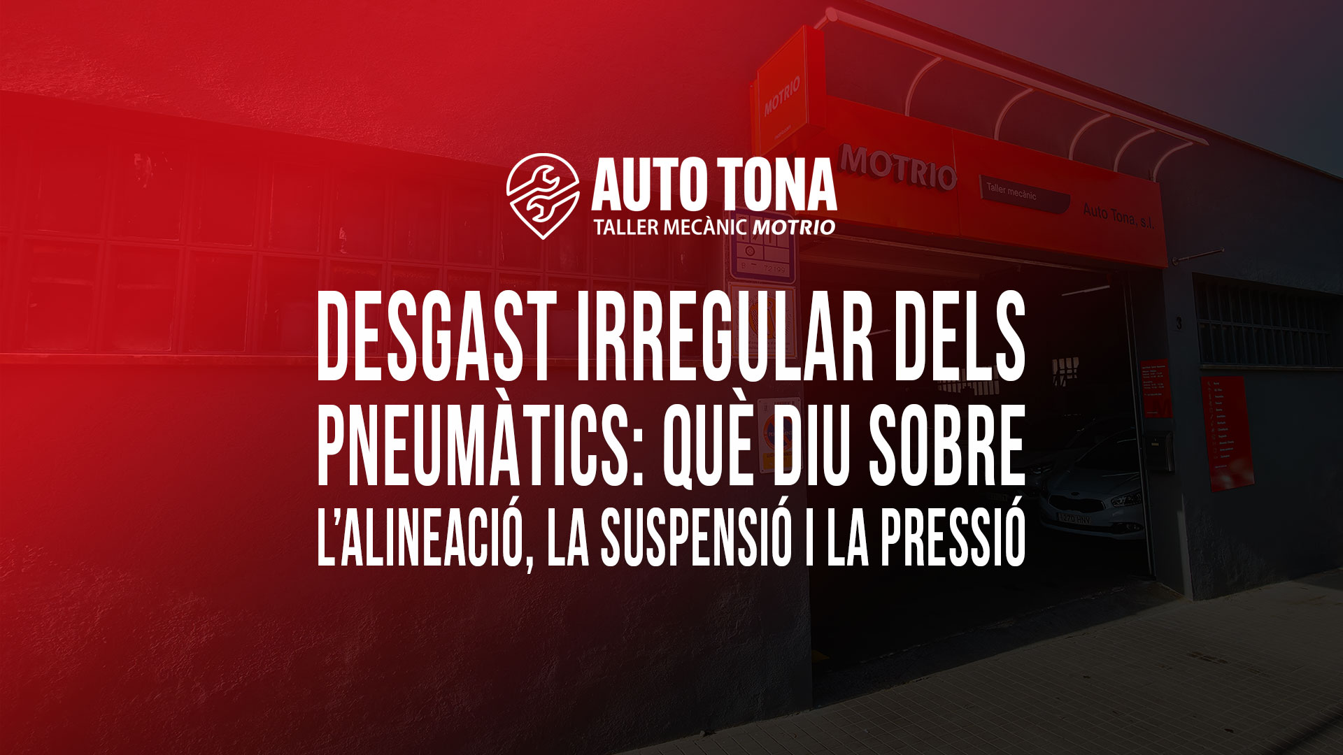 Desgast irregular dels pneumàtics: què diu sobre l’alineació, la suspensió i la pressió