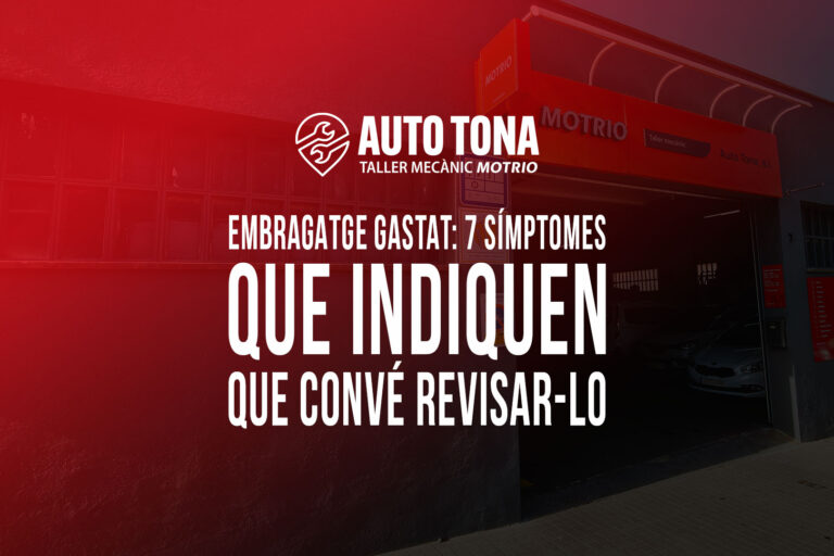 Embragatge gastat: 7 símptomes que indiquen que convé revisar-lo